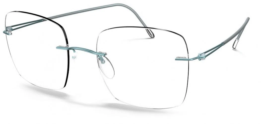 Silhouette Lite Spirit Demo Rimless 5569 Eyeglasses - view 6